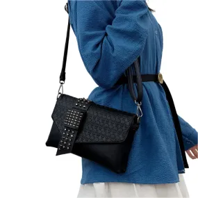 ALR™ Vintage Skull Printing Women’s Flap Shoulder Bag