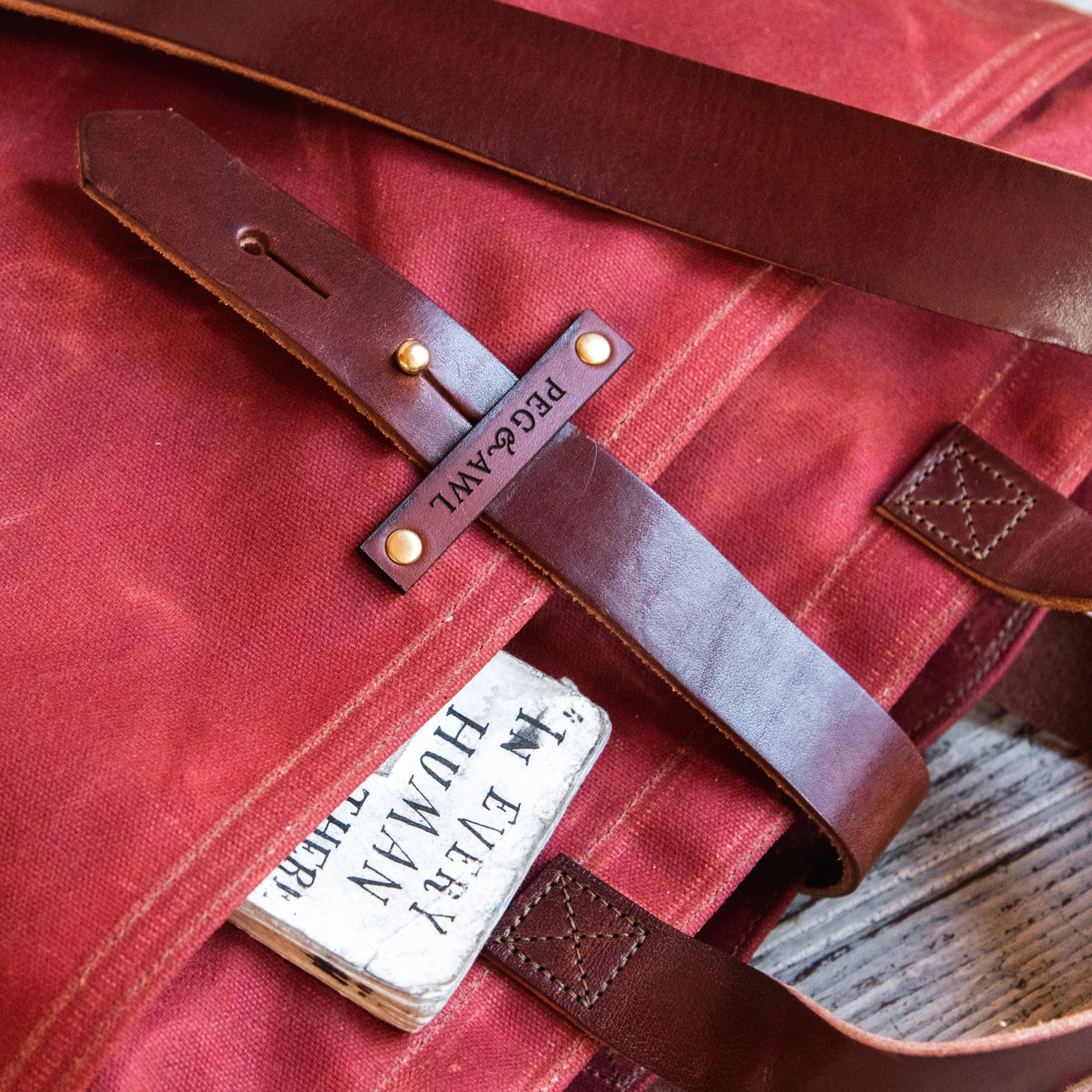 Autumn Colors: Waxed Canvas Tote