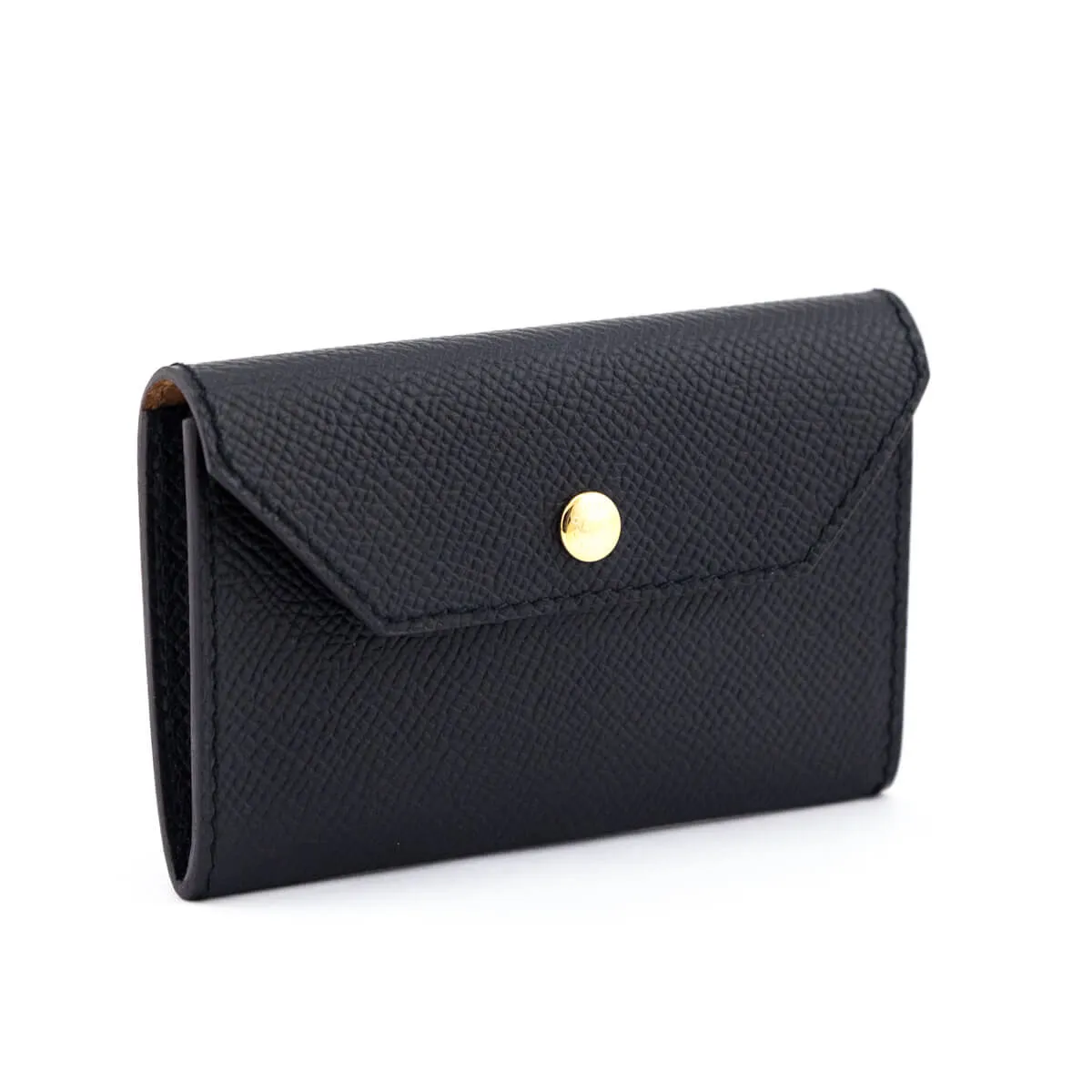 Hermes Black Epsom Kelly Pocket Belt Pouch