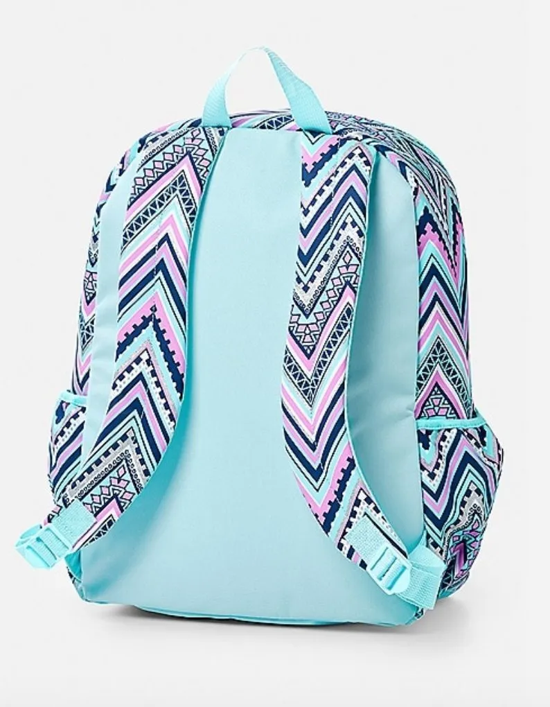 Justice School Backpack Chevron