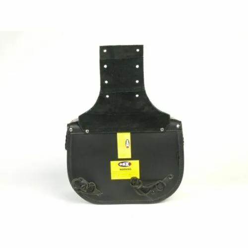 LEATHER SADDLE BAG LUGGAG AC35-TK