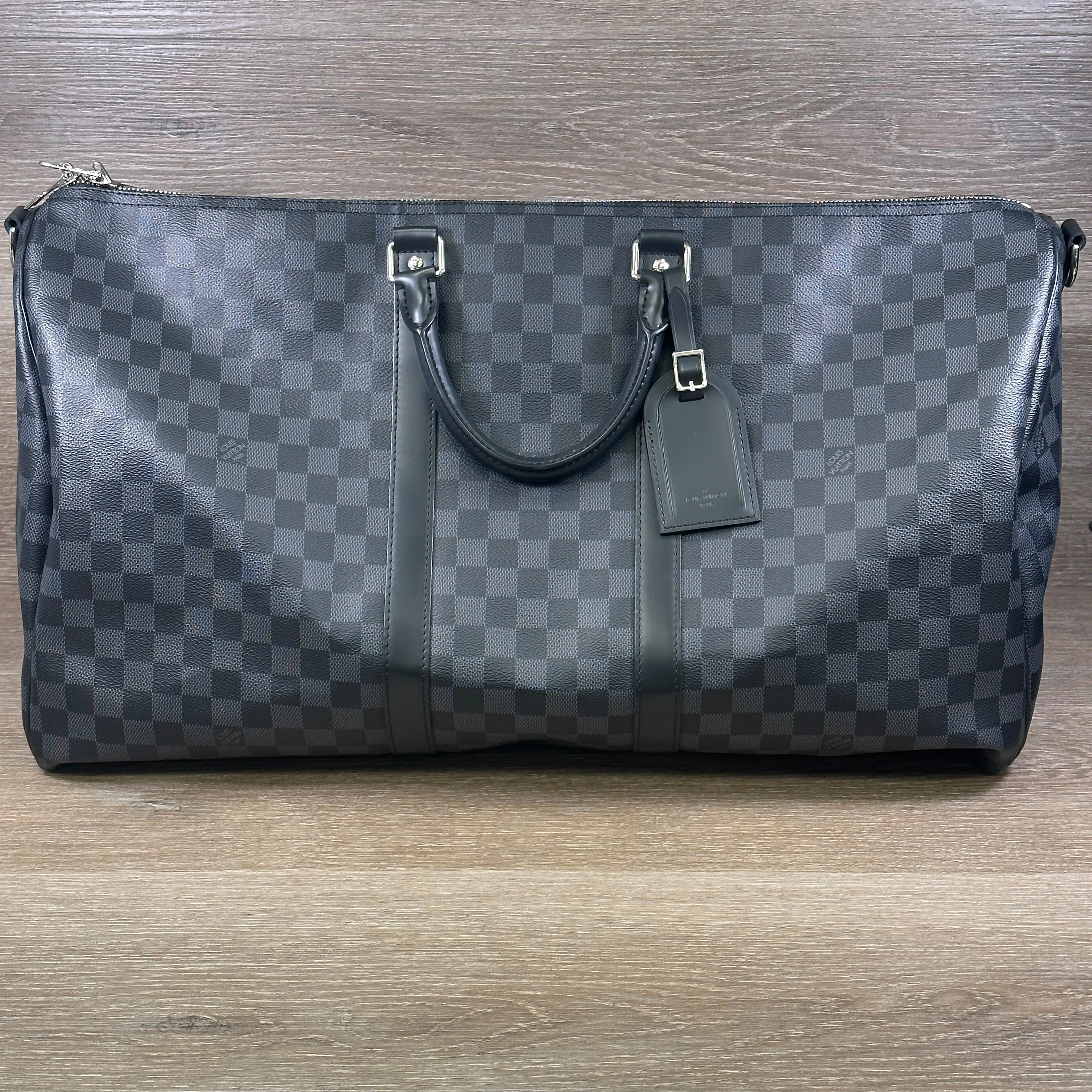 Louis Vuitton Keepall Bandoulière 55 - Damier Graphite